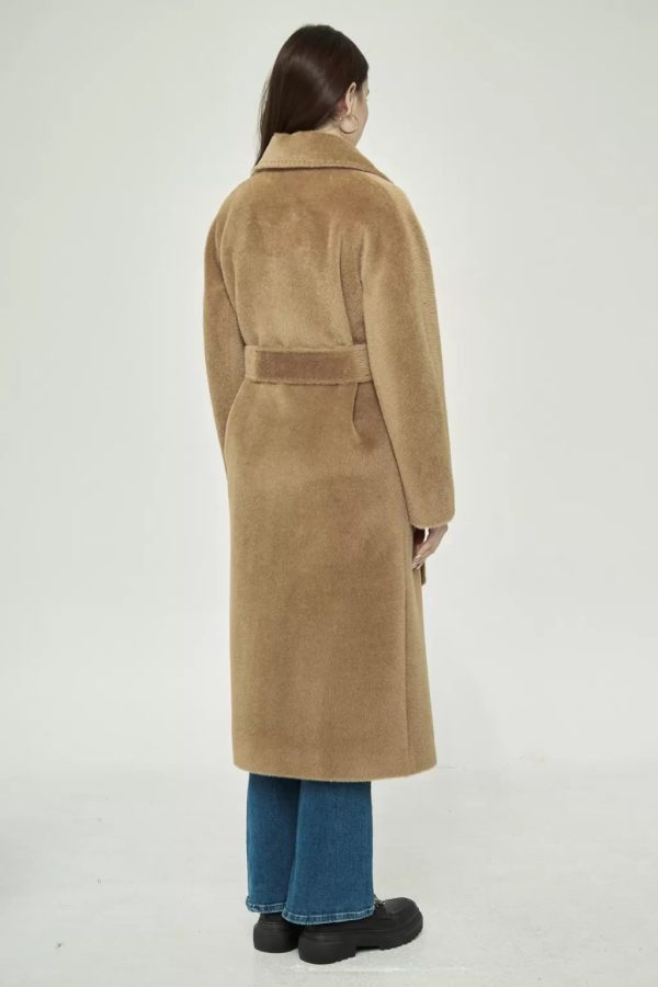 Alpaca Camel Women’s Coat - Image 3