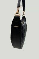 Leather Baguette Bag Black