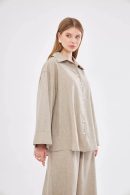 Mink Linen Shirt-Pants Set