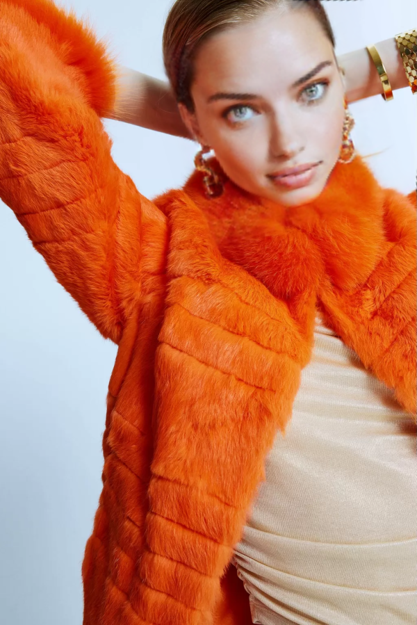 Fox Detailed Cascading Short Orange Fur - Image 4