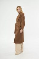 Men’s Collar Oversized Camel Women’s Coat